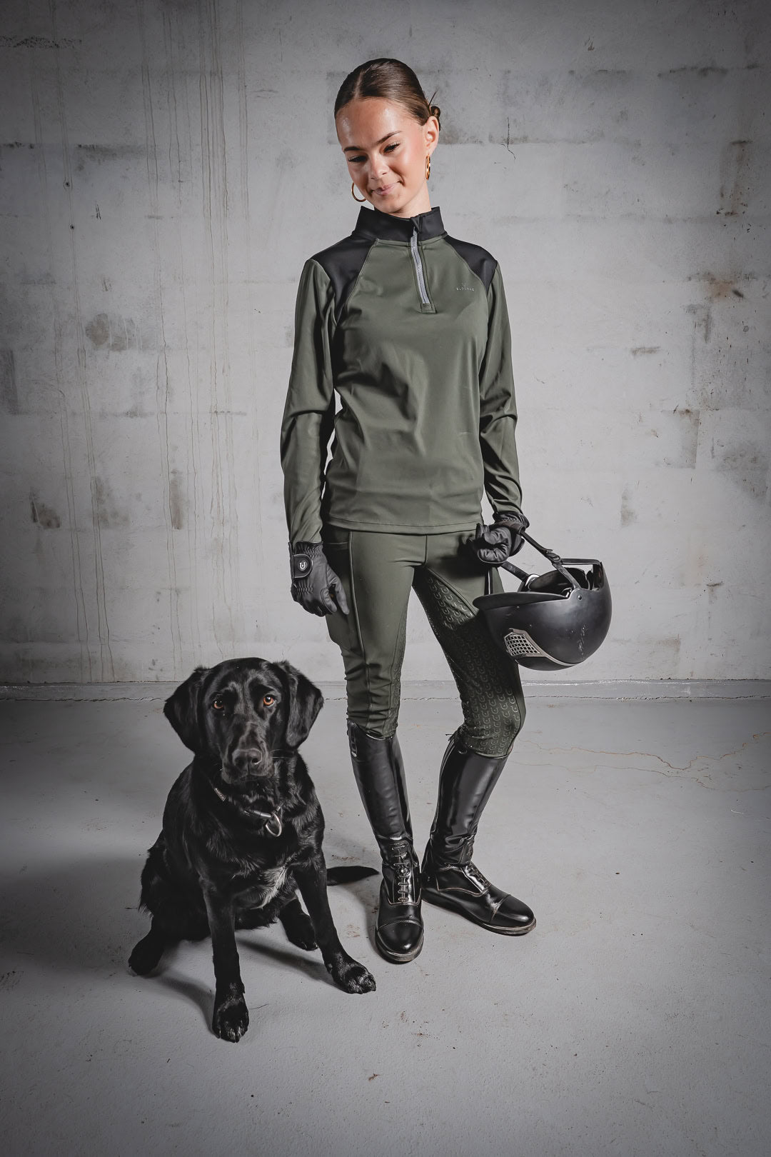 Elgorre Nr. 104 (langærmet skovgrøn)