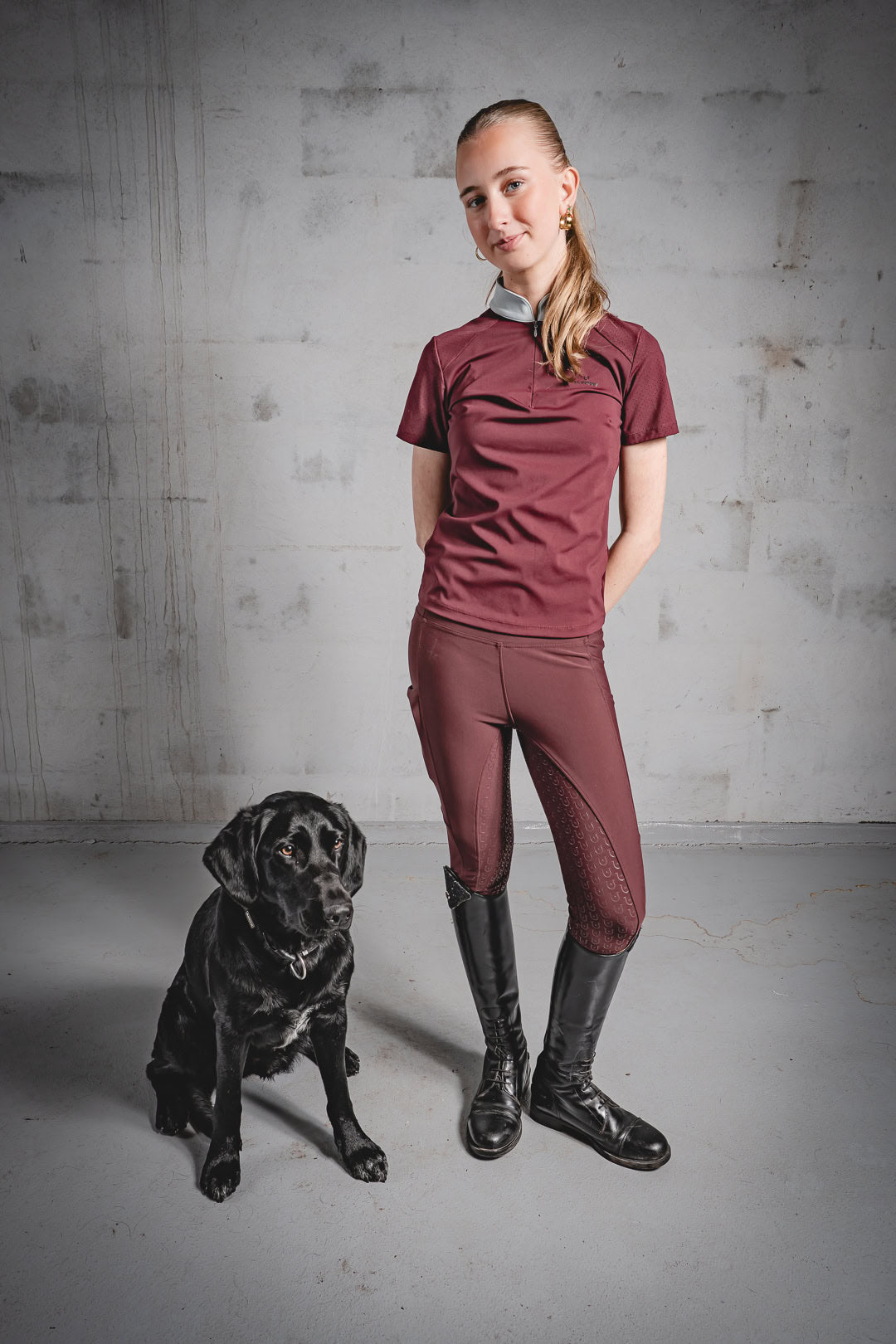 Elgorre Nr. 204 (kortærmet bordeaux)
