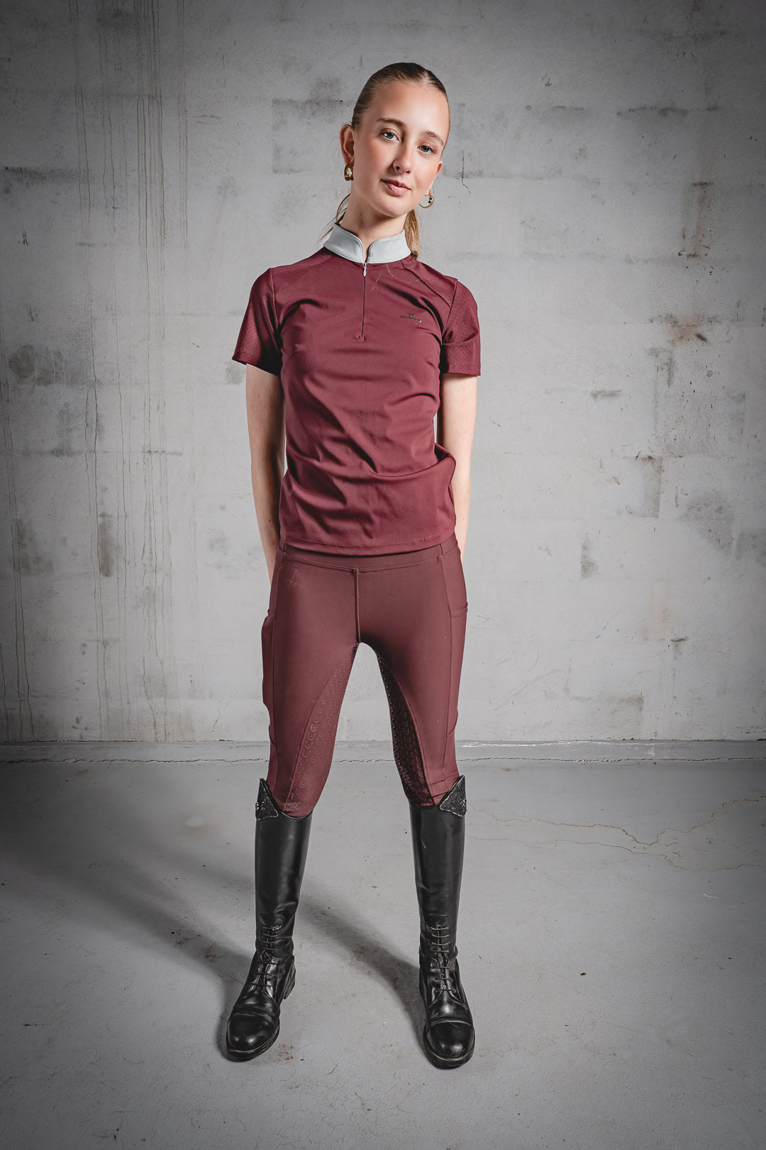 Elgorre Nr. 204 (kortærmet bordeaux)