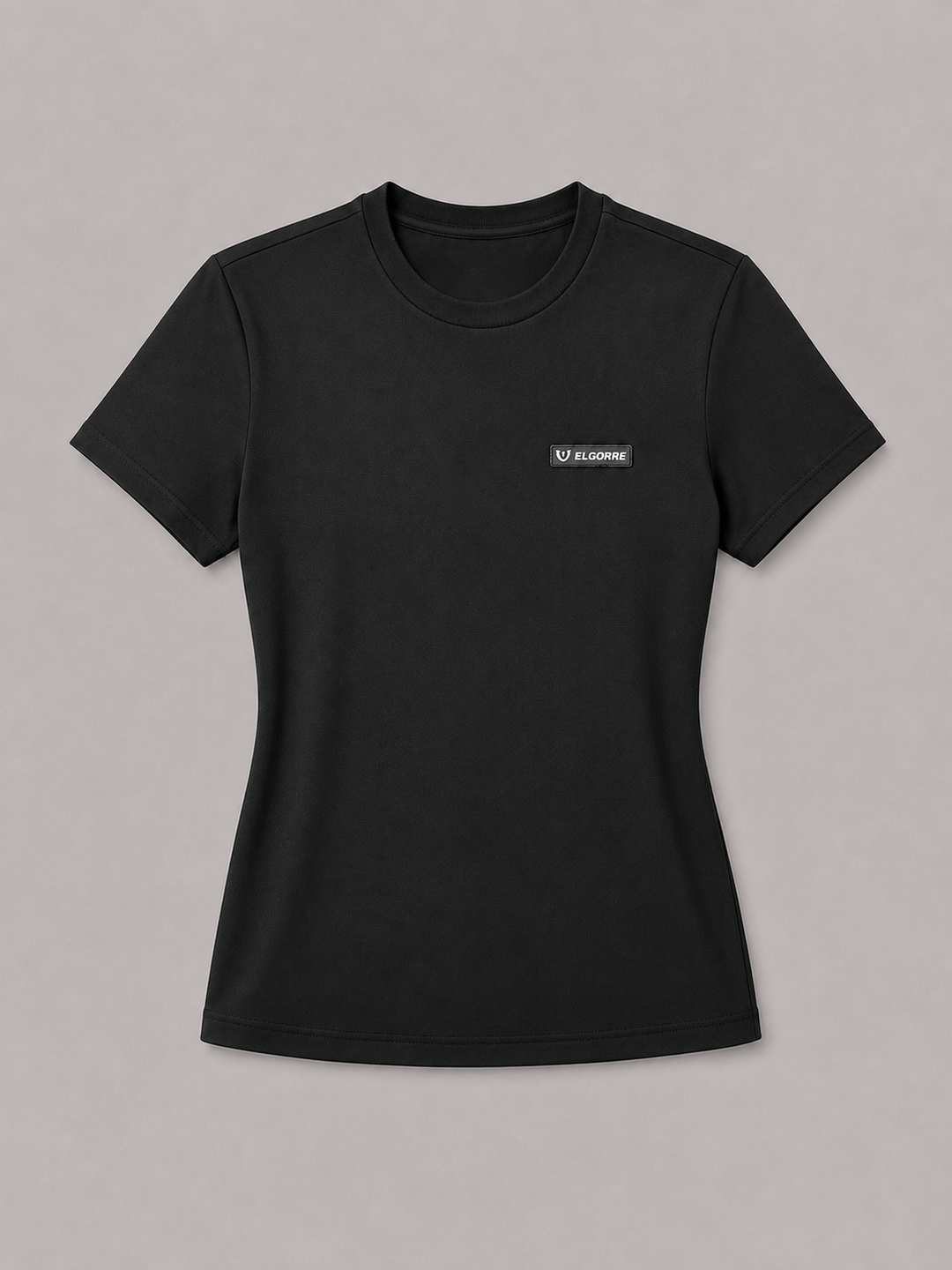 Elgorre Bomulds T-shirt Nr. 300 – Pige/Dame – Sort