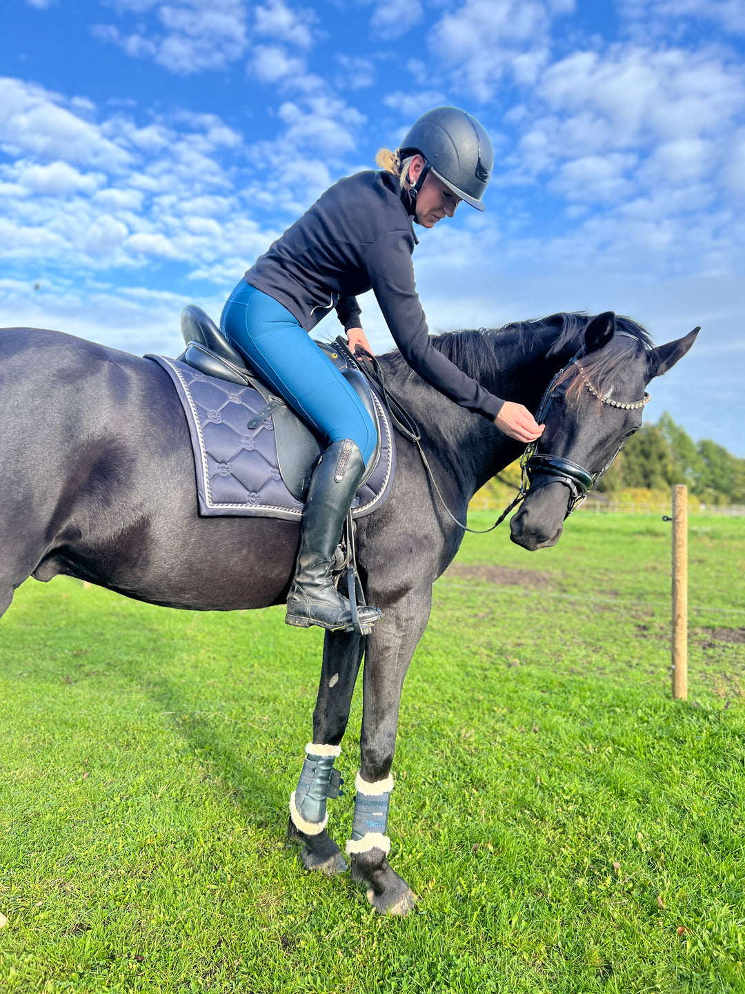 Elgorre Ridebukser Nr. 09 – Patrol Blå