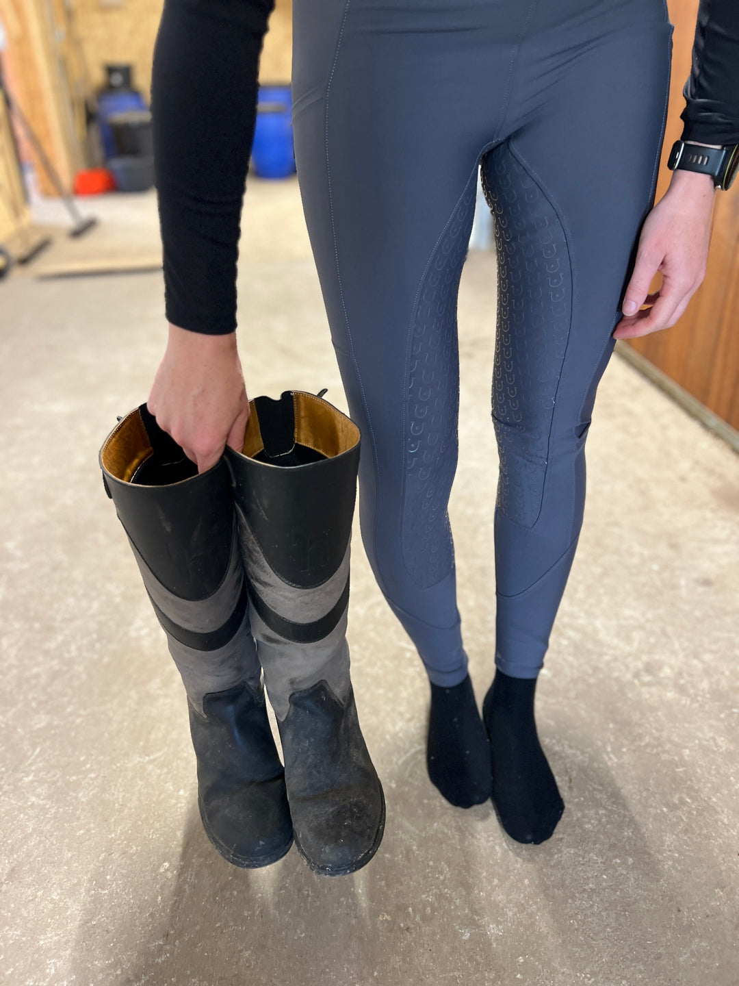 Elgorre Ridebukser Nr. 06 – Grå