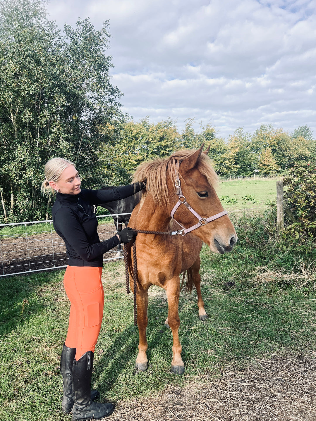 Elgorre Ridebukser Nr. 10 – Orange